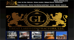 Desktop Screenshot of greatlakescontractors.com
